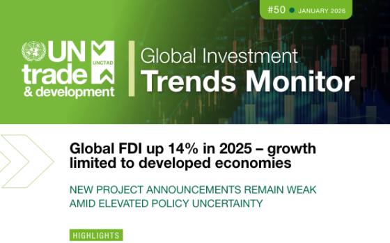 UNCTAD – Global Investment Trends Monitor, January 2026 