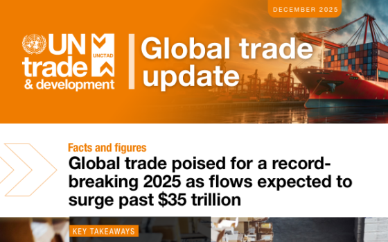 UNCTAD – Global Trade Poised for a Record-Breaking 2025 as Flows Expected to Surge Past $35 Trillion 