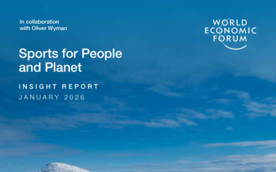 WEF – Sports for People and Planet, Jan 2026 