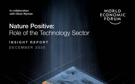 WEF – Nature Positive: Role of the Technology Sector, Dec 2025 