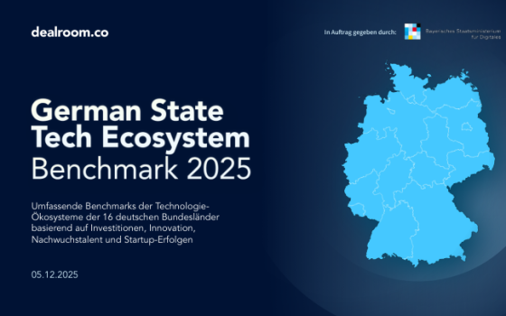 Dealroom.co – German State Tech Ecosystem Benchmark, 2025 