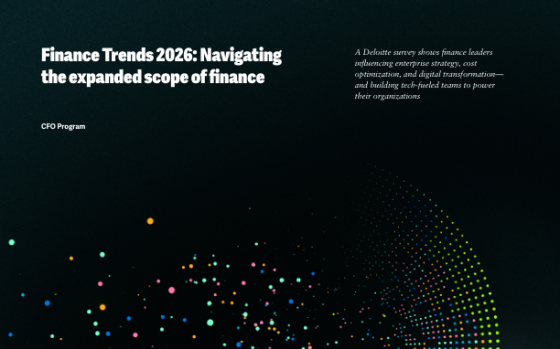 Deloitte – Finance Trends 2026: Navigating the Expanded Scope of Finance 