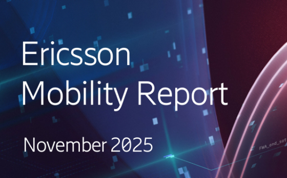Ericsson – Mobility Report, Nov 2025 