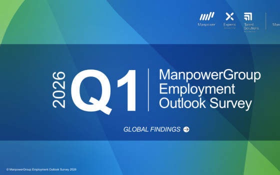 ManpowerGroup – Employment Outlook Survey, Q1 2026 