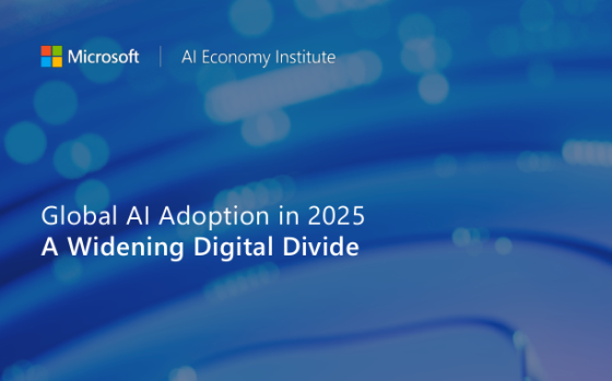 Microsoft – Global AI Adoption in 2025 — A Widening Digital Divide 