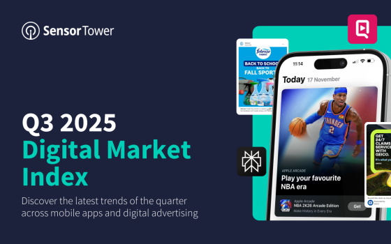 Sensor Tower – Digital Market Index, Q3 2025 