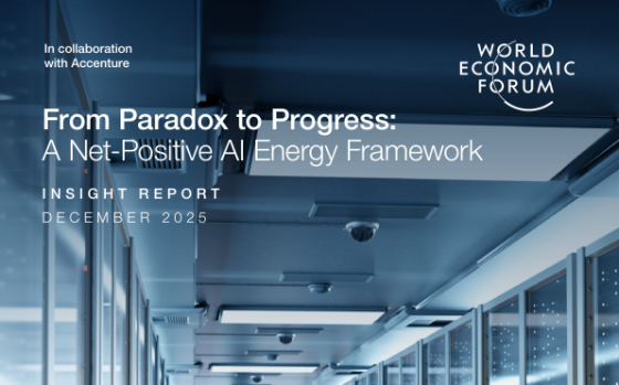 World Economic Forum – From Paradox to Progress: A Net-Positive AI Energy Framework 