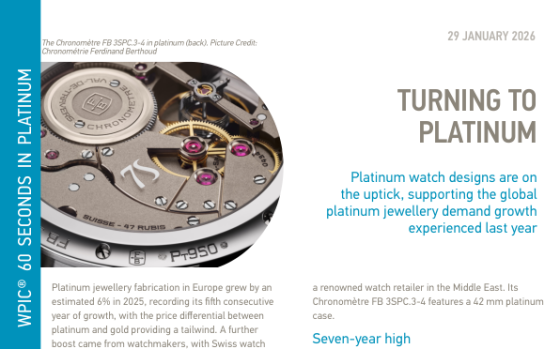 WPIC – Turning to Platinum, Jan 2026 