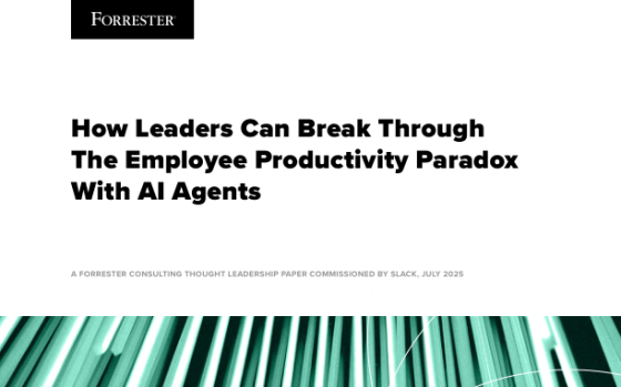 Forrester – How Leaders Can Break Through The Employee Productivity Paradox With AI Agents 