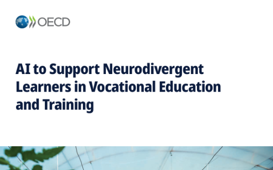 OECD – AI to Support Neurodivergent Learners in Vocational Education and Training 