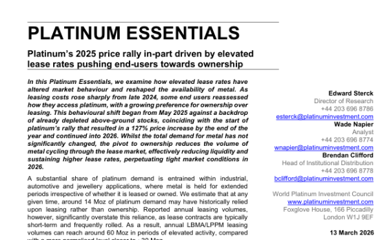 WPIC – Platinum Essentials, Mar 2026 