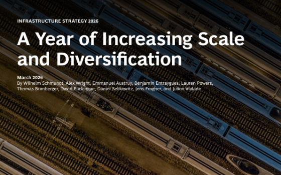BCG – Infrastructure Strategy 2026: A Year of Increasing Scale and Diversification, 2026 