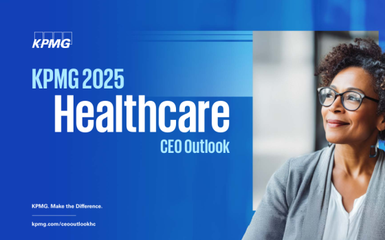 KPMG – Healthcare CEO Outlook, 2025 