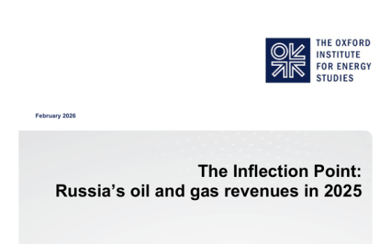OIES – The Inflection Point: Russia’s Oil and Gas Revenues in 2025 