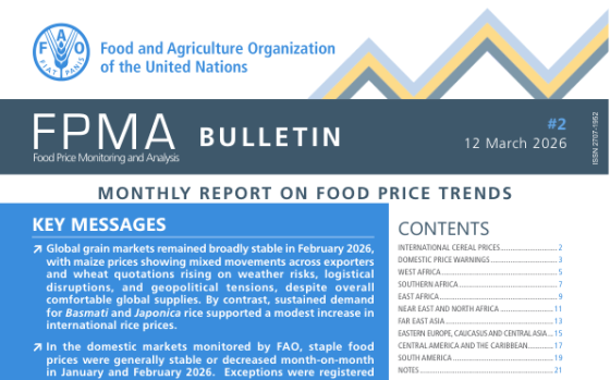 FAO – Monthly Report on Food Price Trends, Mar 2026 