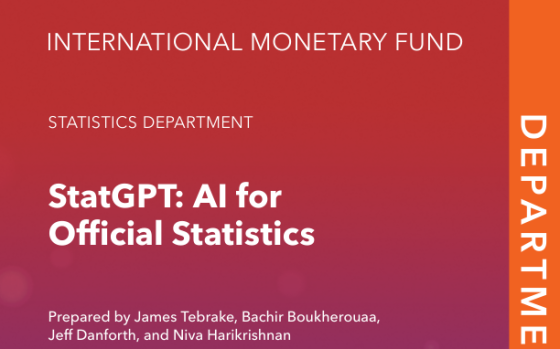 IMF – StatGPT: AI for Official Statistics 