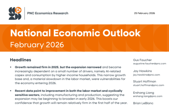 PNC Economics Research – National Economic Outlook, Feb 2026 