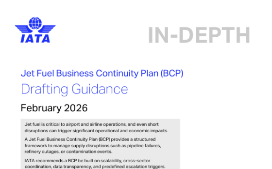 IATA – Jet Fuel Business Continuity Plan (BCP) Drafting Guidance, Feb 2026 