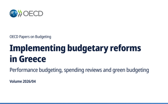 OECD – Implementing Budgetary Reforms in Greece: Performance Budgeting, Spending Reviews and Green Budgeting 