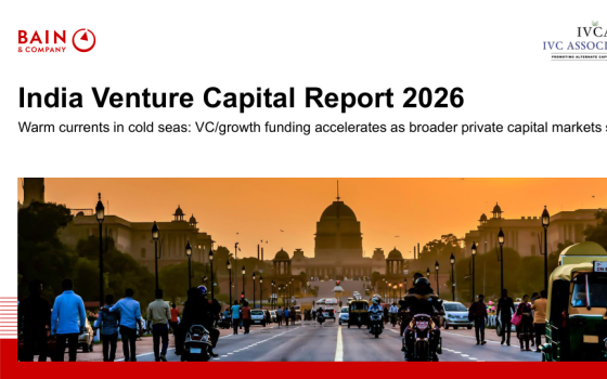 Bain – India Venture Capital Report, 2026 
